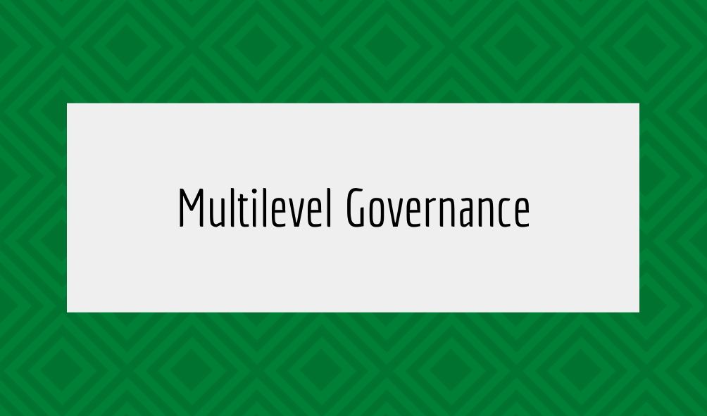 Multilevel Governance