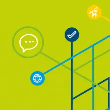 Photo with different symbols