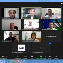 Zoom meeting with experts
