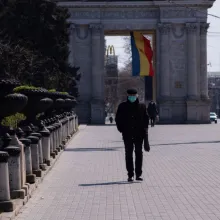 main street in Chisinau