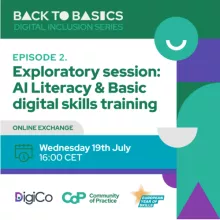 Exploratory Session: AI literacy and basic digital skills training