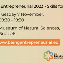 Being Entrepreneurial 2023 Event Banner