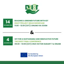 IoT for Sustainability through Education | Upcoming DSIoT Project Events